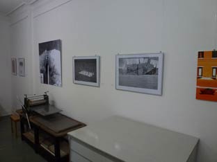 Ausstellungsrundgang in den Ateliers der wfk